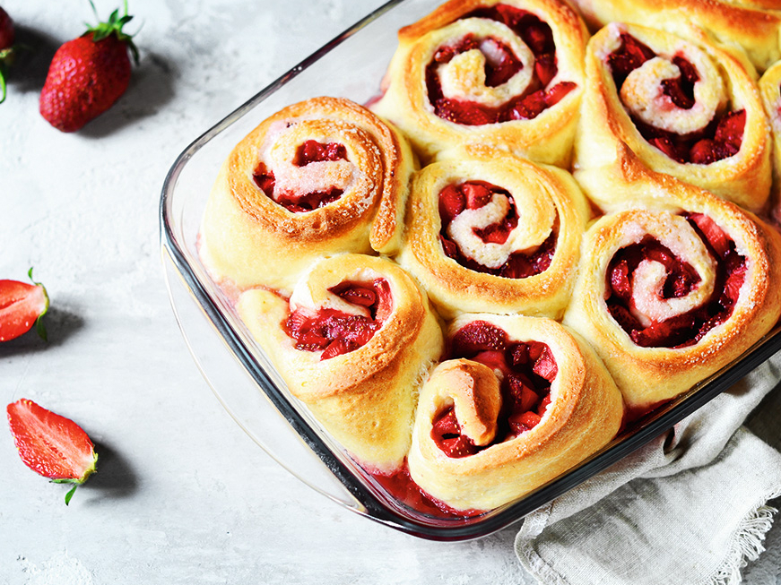 Ievārījuma maizītes.