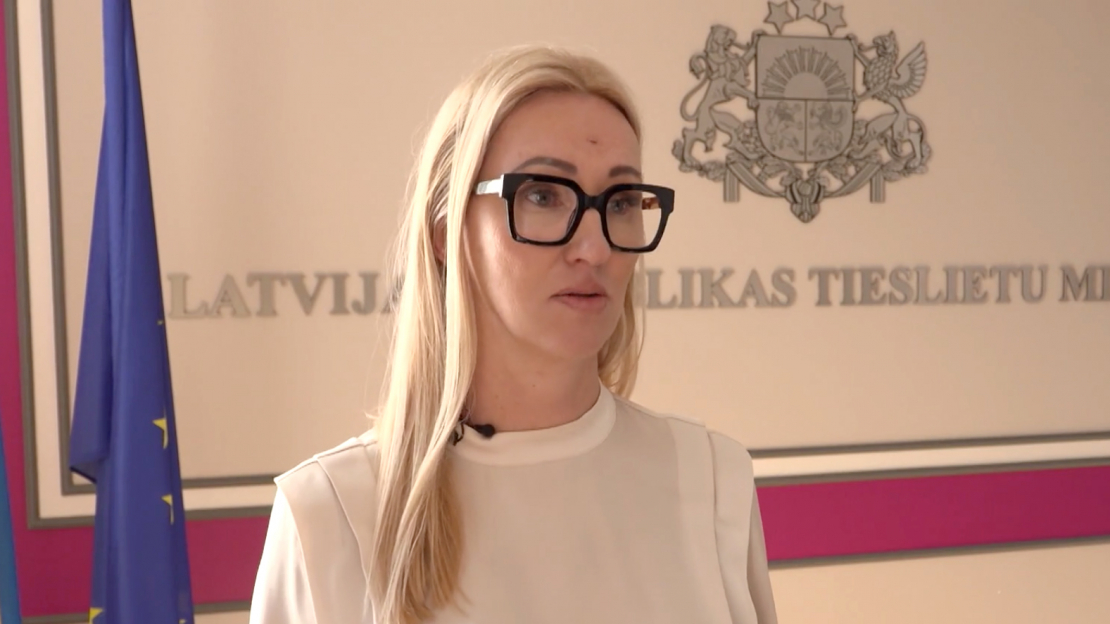 Tieslietu ministrijas parlamentārā sekretāre Lauma Paegļkalna.