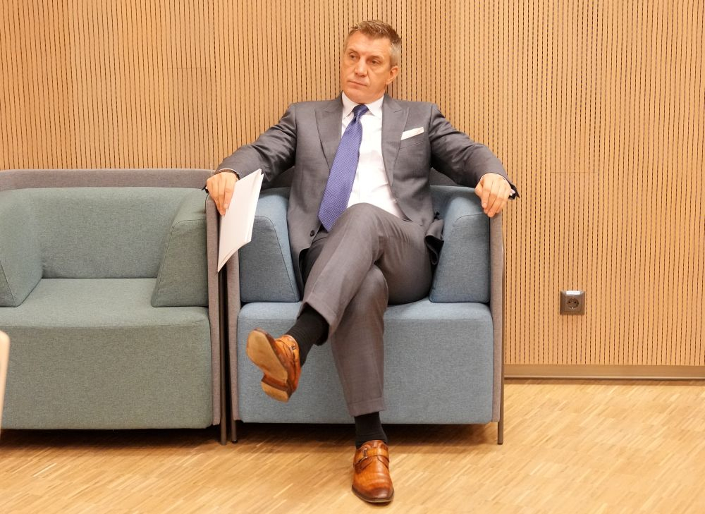 Sandis Ozoliņš.