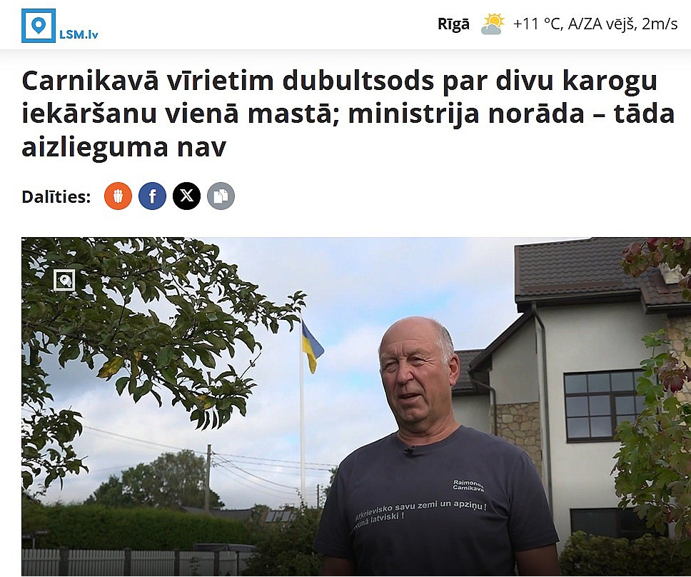 Raimonds Garenčiks par savu strīdu ar Ādažu novada pašvaldību vērsās LTV raidījumā "4. studija".