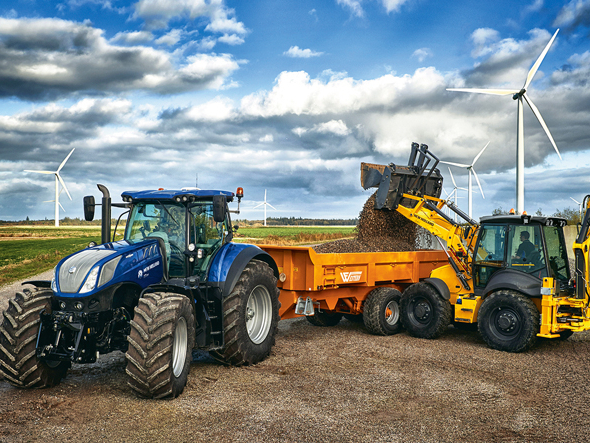 'New Holland Forage Power' darbībā.