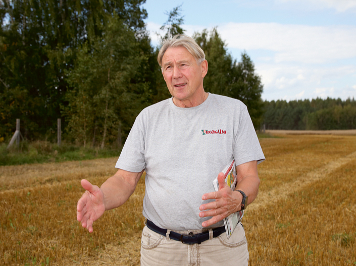 Ivars Ādamsons: "Saimnieki, kuri augus labi baroja, aizvadītajā sezonā izaudzēja labu ražu. Vien daba neļauj to novākt."