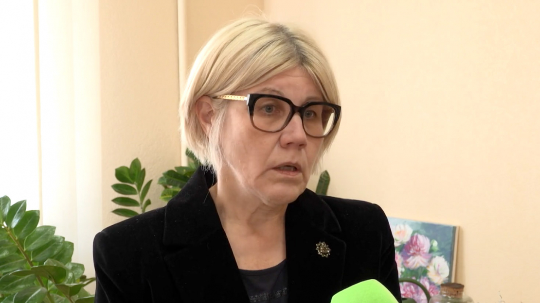 Rīgas 34. vidusskolas direktore Nataļja Rogaļeva.