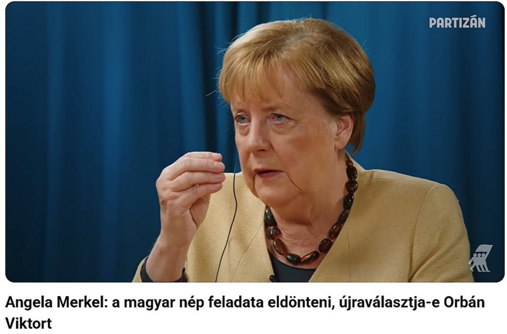 Angela Merkele oktobra sākumā viesojusies Ungārijā, tikusies ar valsts premjerministru Viktoru Orbānu, piedalījusies savas grāmatas prezentācijā un sniegusi interviju arī Ungārijas medijam “Partizan”.