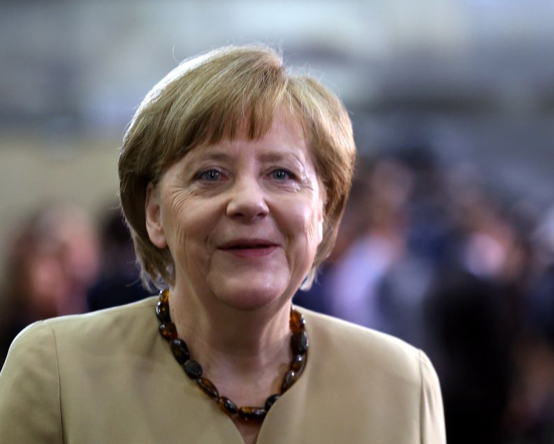 Angela Merkele.