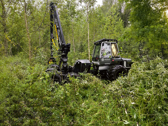 LVM turpina inovāciju ieviešanu meža apsaimniekošanā, uzsākot jaunaudžu kopšanu ar kompaktiem jeb nelieliem harvesteriem.