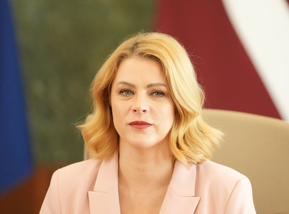 Ministru prezidente Evika Siliņa.