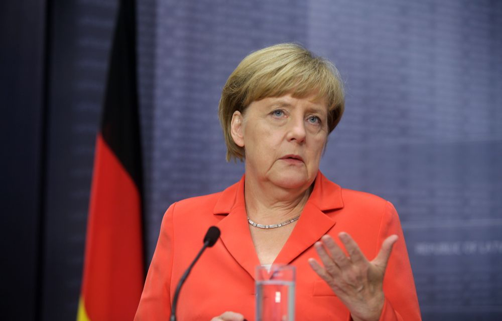 Angela Merkele.
