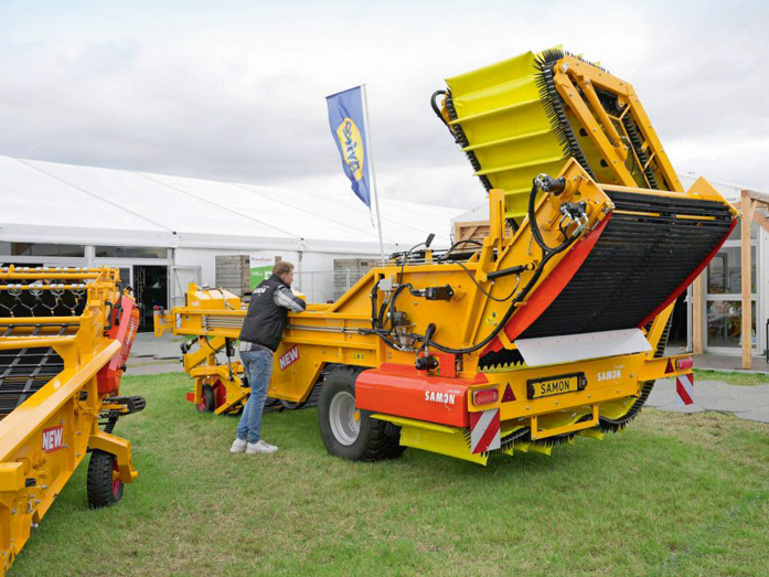 'Samon SU2L' sīpolu kombains.