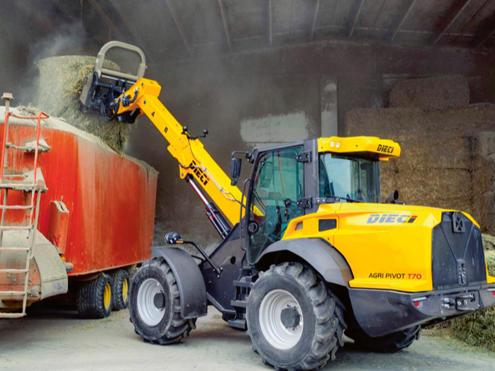 'Agri Pivot' teleskopiskais iekrāvējs,