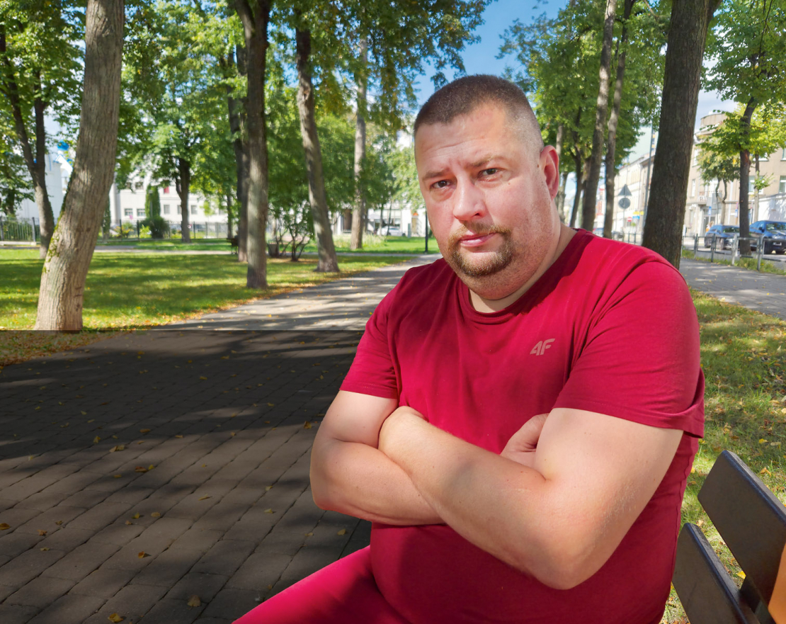 Daugavpils teātra aktieris Ritvars Gailums.