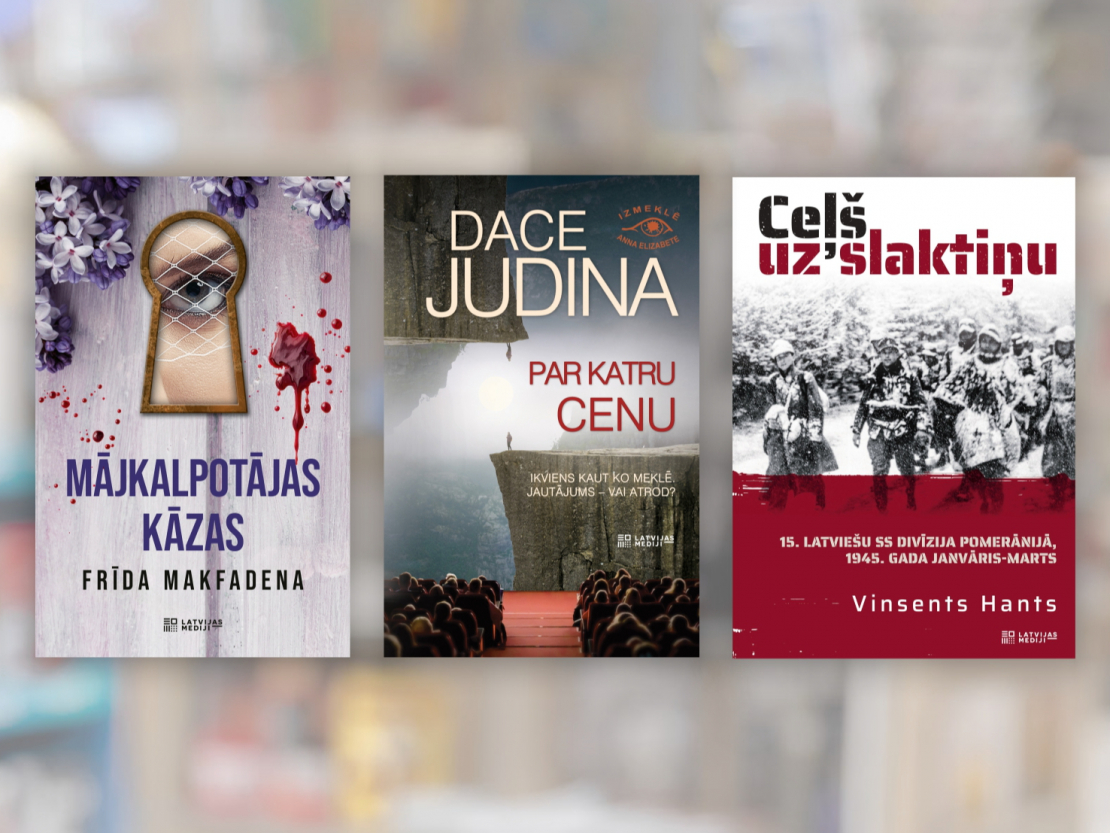 Nedēļas pirktākās grāmatas.