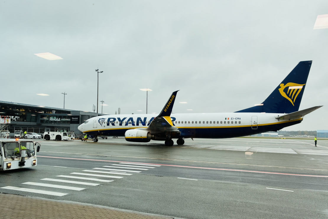 Lidosta "Rīga" (RIX). "Ryanair".