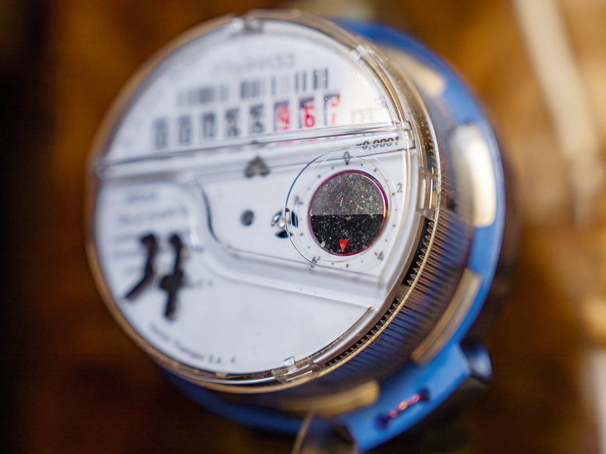 Ūdens skaitītājs.