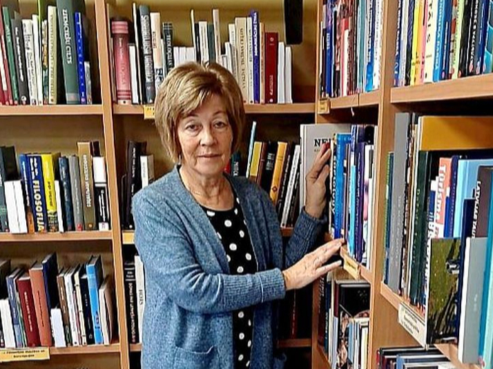 Salaspils bibliotēkas lasītavas vadītāja Maruta Birzniece.