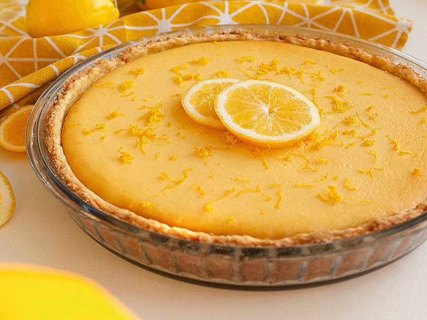 Citronu tarte.