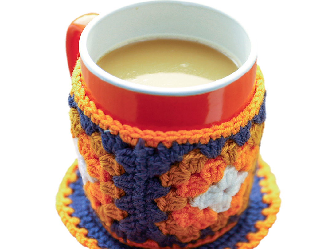 Tamborēts sildītājs.