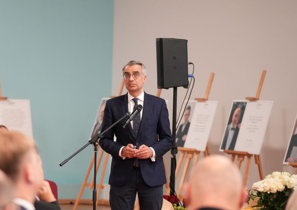 Domnīca LaSER valdes priekšsēdētājs Daunis Auers.