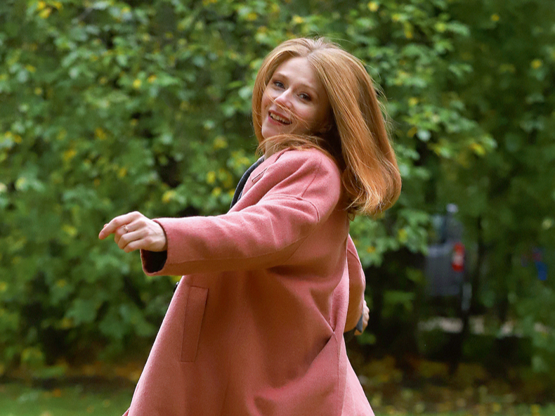 Nacionālā teātra aktrise Agnese Budovska.