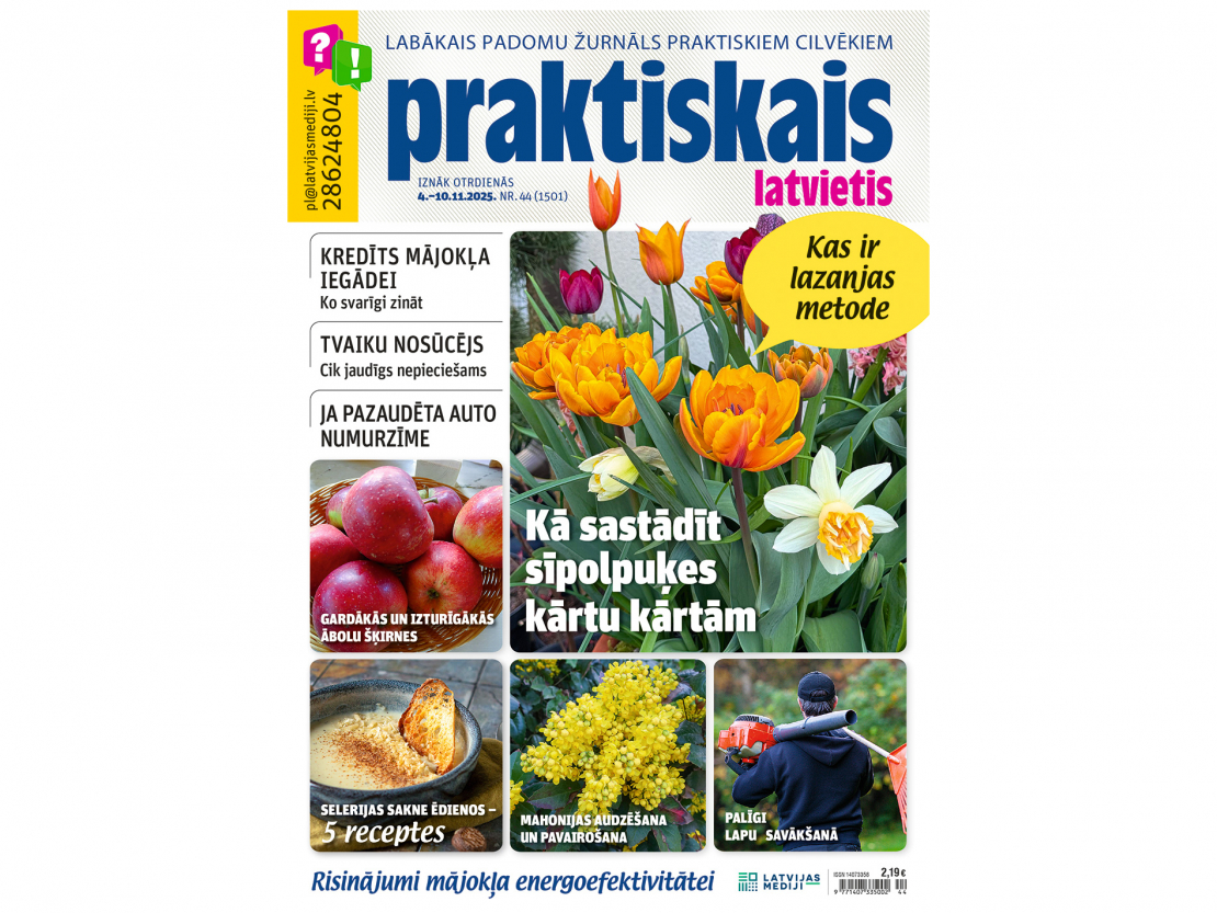 Jaunā žurnāla vāks.