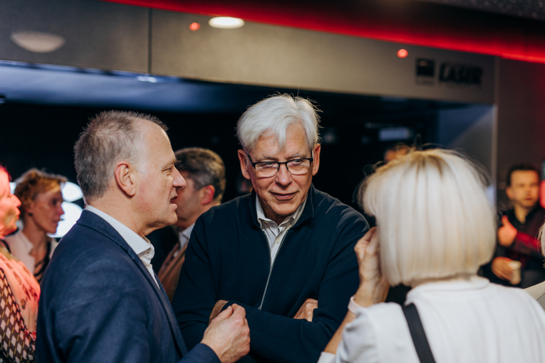 Filmas "Tīklā. TTT leģendas dzimšana" pirmizrāde. Valdis Valters.