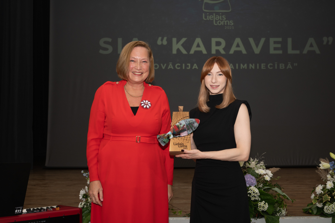 Zivsaimniecības nozares balvas "Lielais loms 2025" pasniegšana Jelgavā, LBTU.