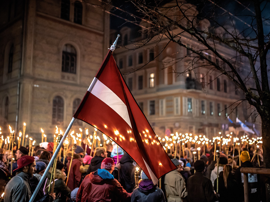 Valsts svētku laiks.