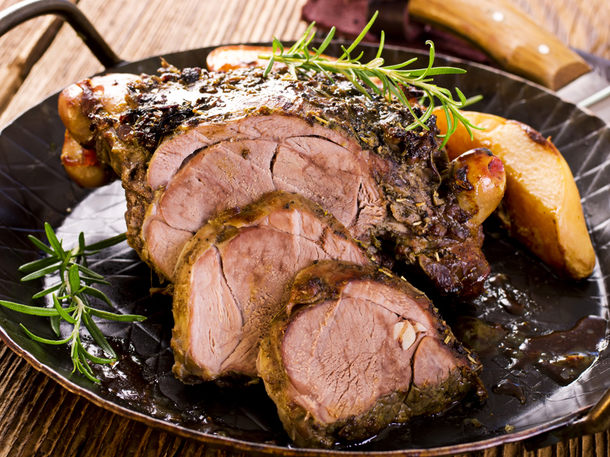 Jēra gaļas cepetis.