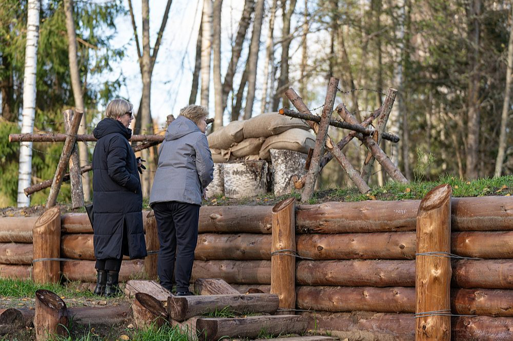 Brīvdabas ekspozīcija Ziemassvētku kauju muzejā apmeklētājiem piedāvā jaunas vēstures izzināšanas iespējas.
