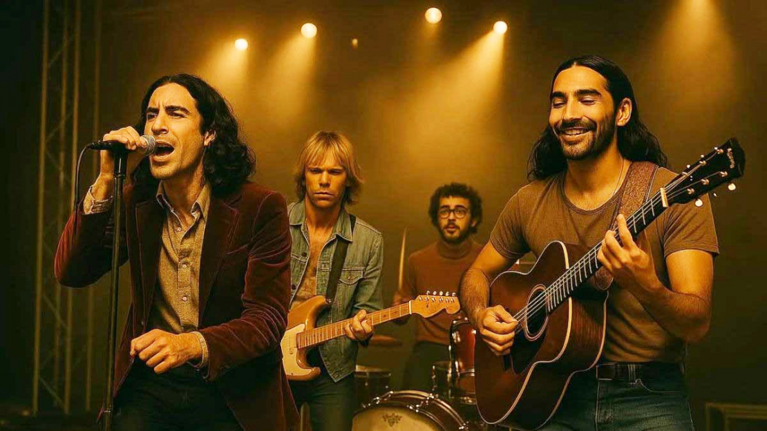 Mākslīgā intelekta radīta grupa "The Velvet Sundown".