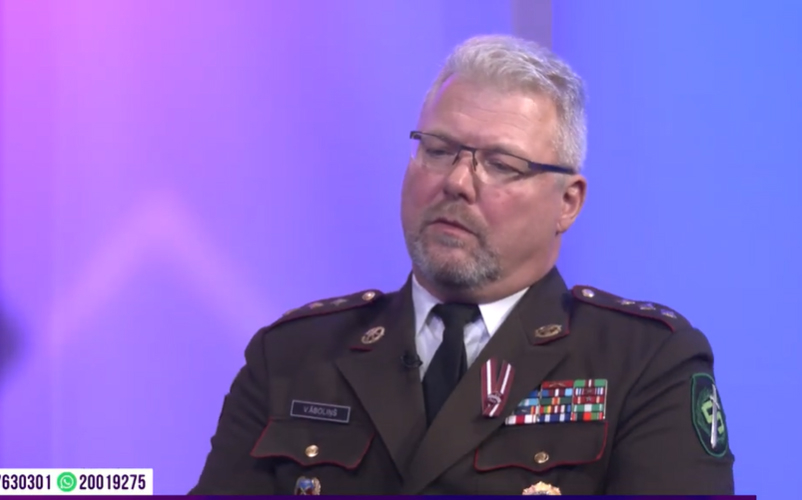 NBS pulkvedis Valts Āboliņš.