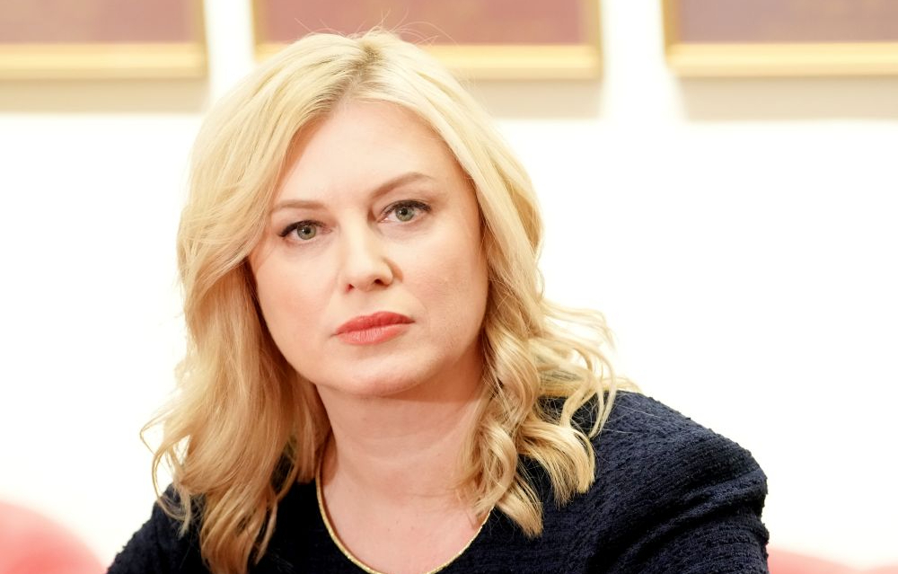 Satversmes tiesas priekšsēdētāja Irēna Kucina.