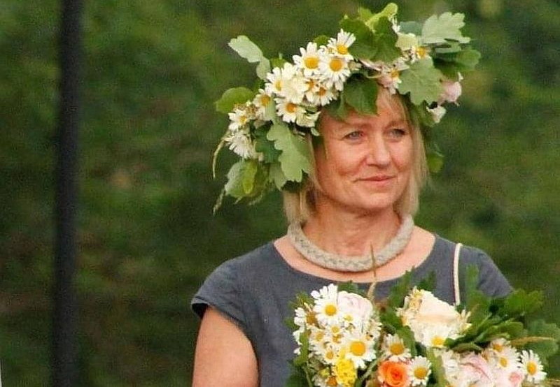 Tukuma bibliotēkas vecākā bibliotekāre Daiga Šmitenberga.