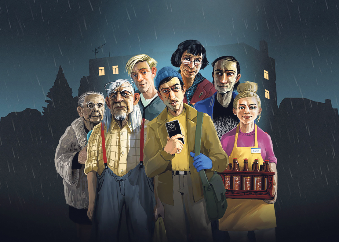 Audiodetektīvseriāls "Plānās sienas".