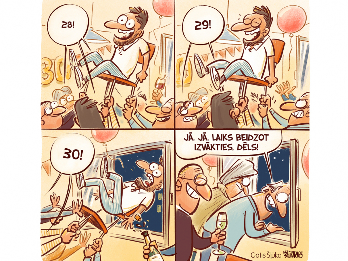 Zīmē Gatis Šļūka: Laiks izvākties