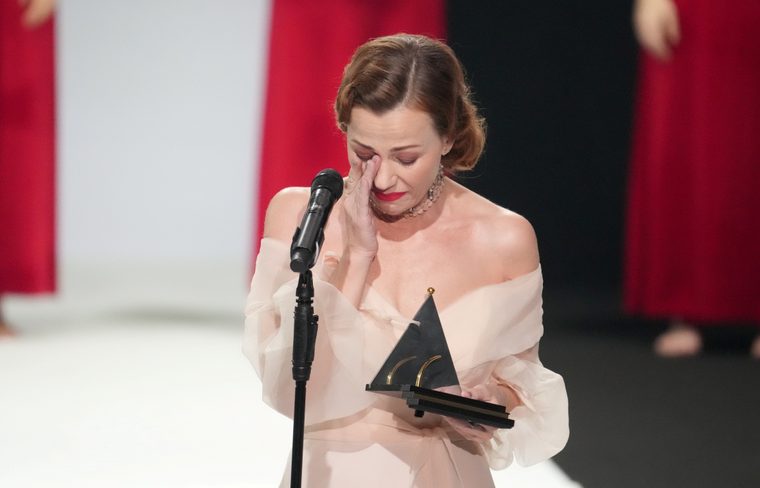 "Spēlmaņu nakts 2025'' apbalvošanas ceremonija Dailes teātrī. Maija Doveika. 