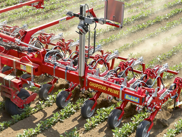 'Einböck un Claas E-Systems Smart-Hill' sistēma.