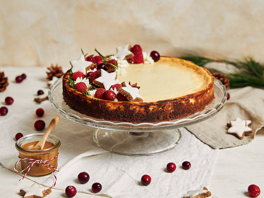 Piparkūkua siera kūka.