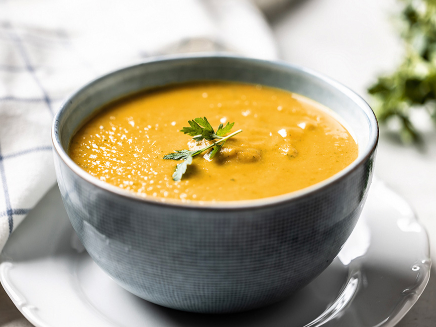 Skābo kāpostu krēmzupa.