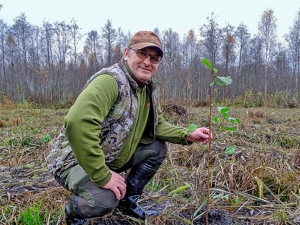 Mežsaimnieks Silvers Strups.