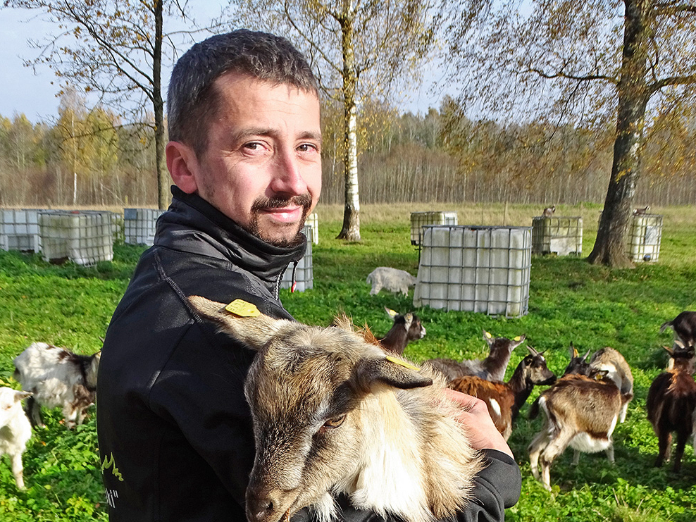 "Birznieku" saimnieks Jānis Tiltiņš.