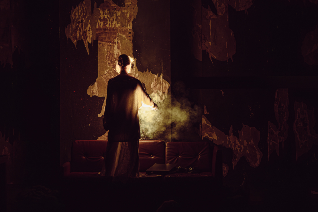 Dailes teātra Jaunajā zālē izrāde "Nāve un meitene".