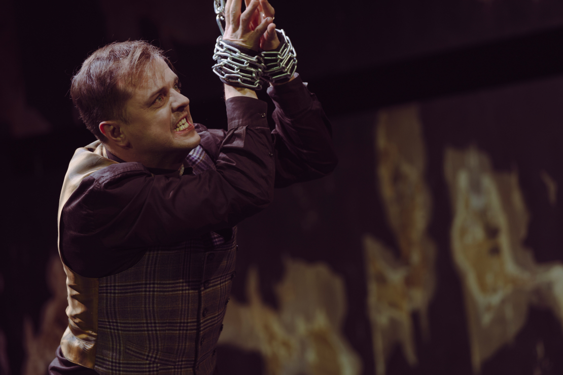 Dailes teātra Jaunajā zālē izrāde "Nāve un meitene".