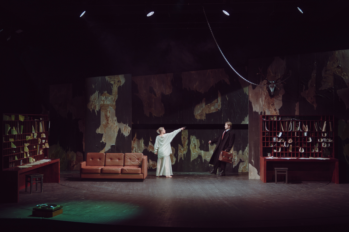 Dailes teātra Jaunajā zālē izrāde "Nāve un meitene".