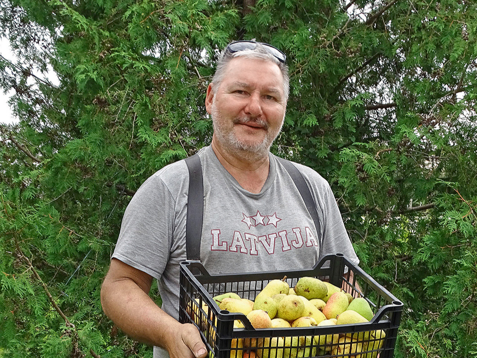 "Lejas Danču" saimnieks Rolands Kokins.