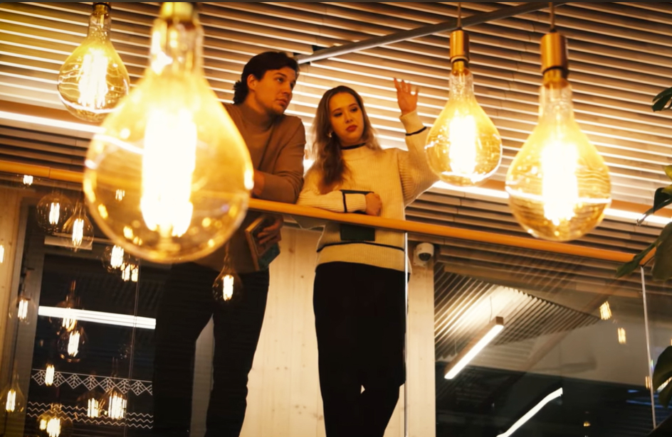 Raimonds Celms un Brigita Reisone.