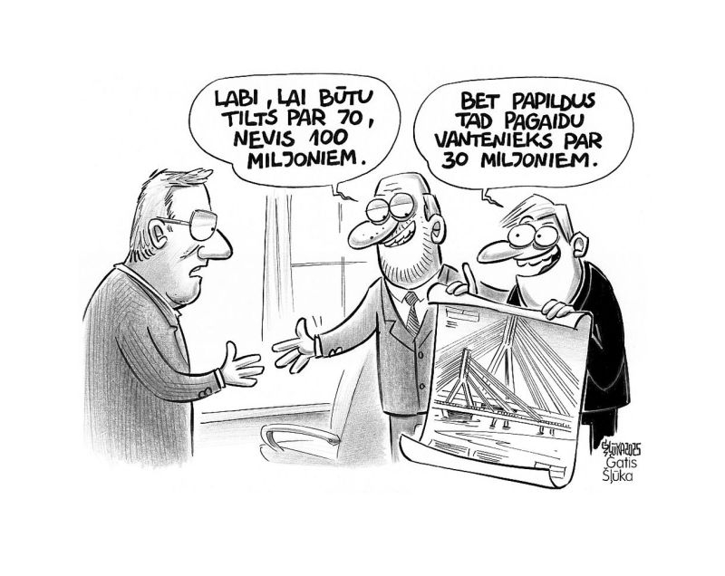 Zīmē Gatis Šļūka. Būtiski izdevīgs piedāvājums!