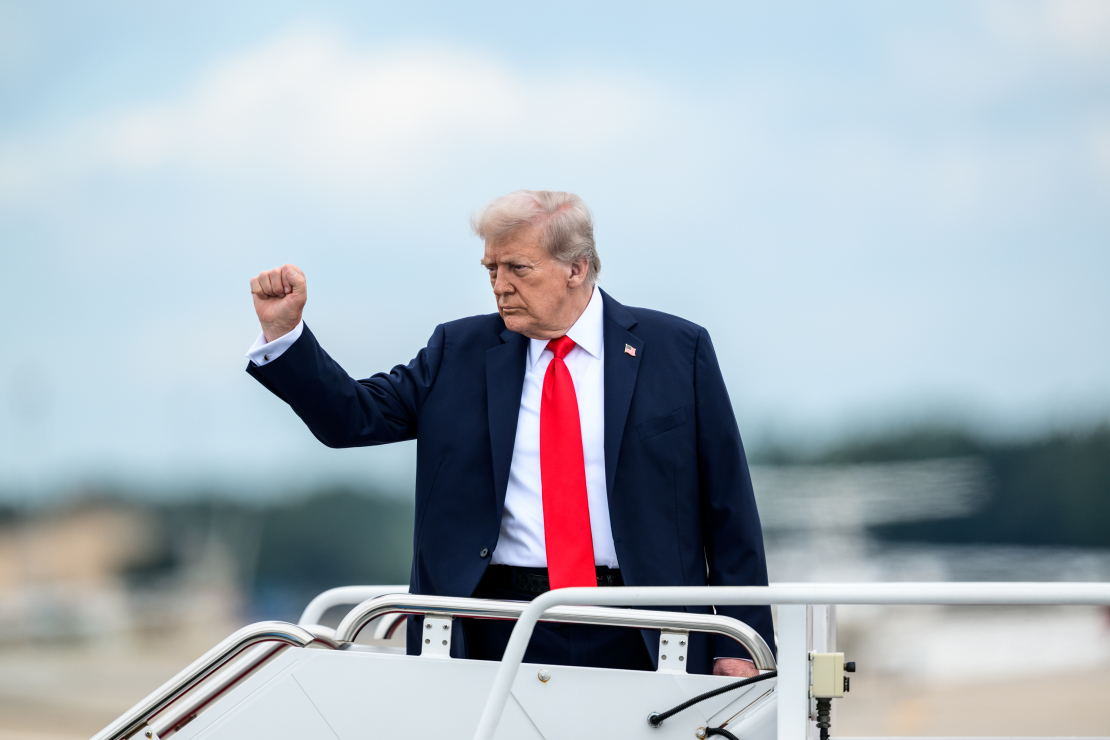 ASV prezidents Donalds Tramps.