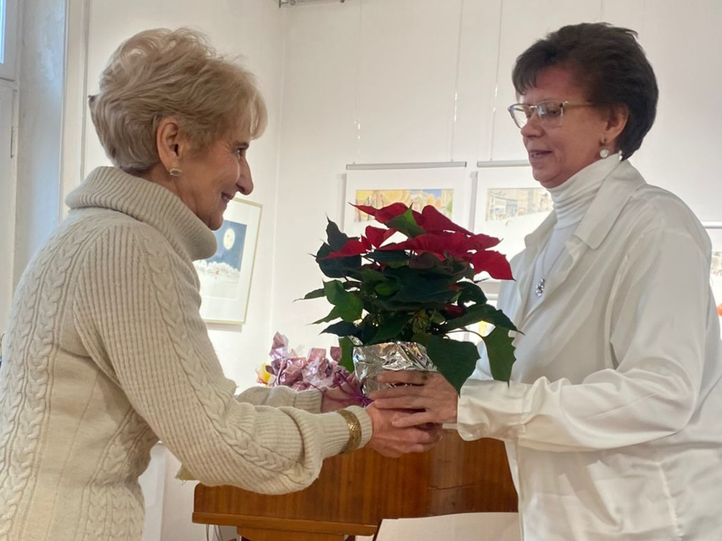 Žurnāla "Praktiskie Rokdarbi" Ziemassvētku ieskaņas pasākumā.