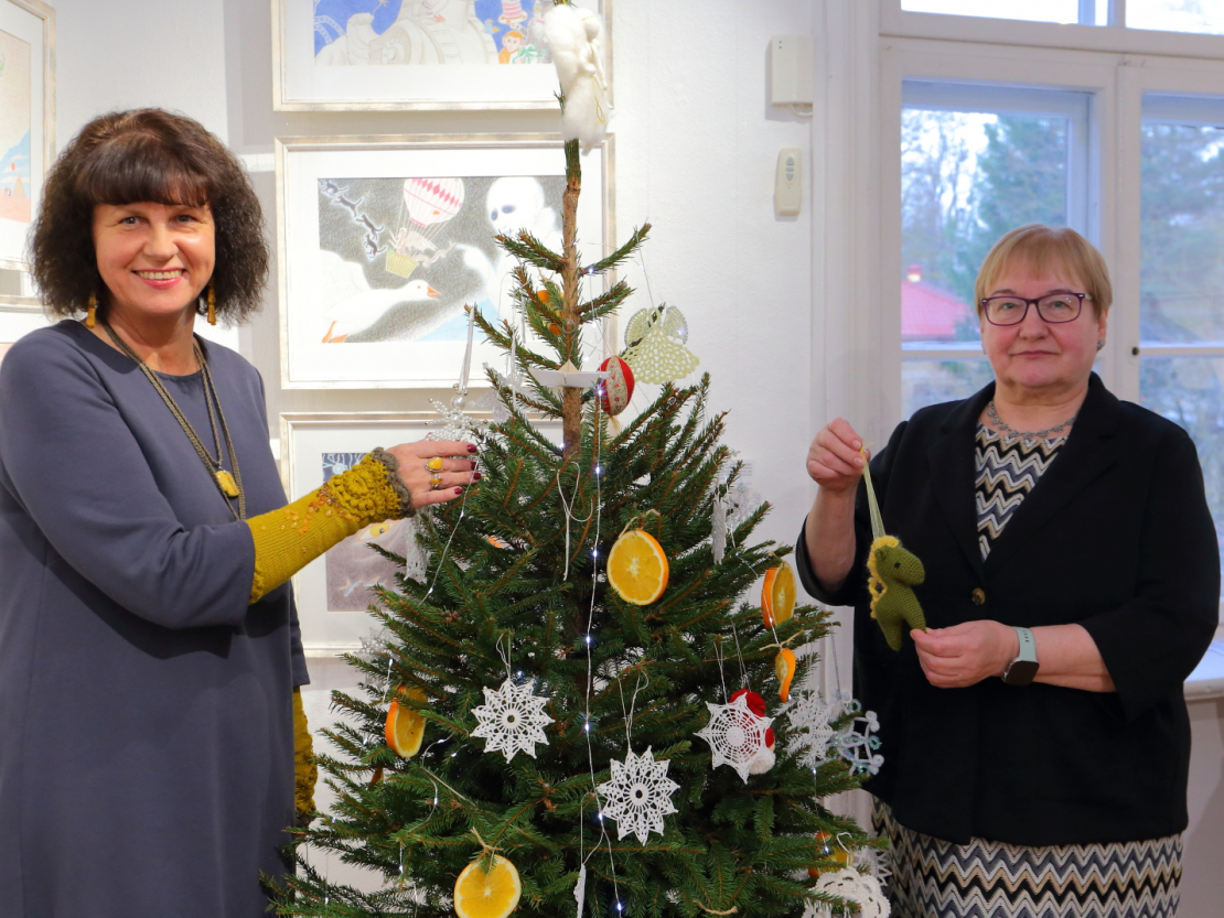 Žurnāla "Praktiskie Rokdarbi" Ziemassvētku ieskaņas pasākumā.